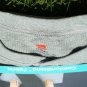 NEW WARM Charcoal Grey Hanes Henley Long Sleeve Thermal Women's Shirt Small