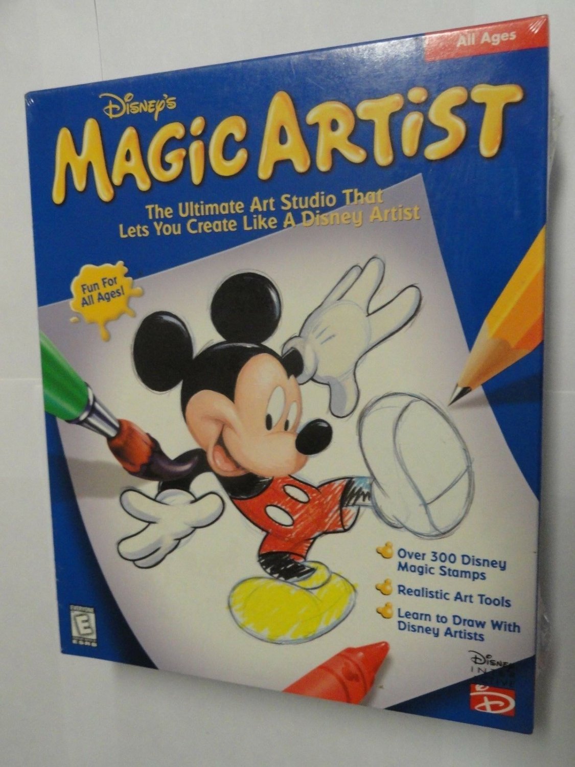 Disney Magic Artist for PC, Mac NEW SEALED BIG BOX