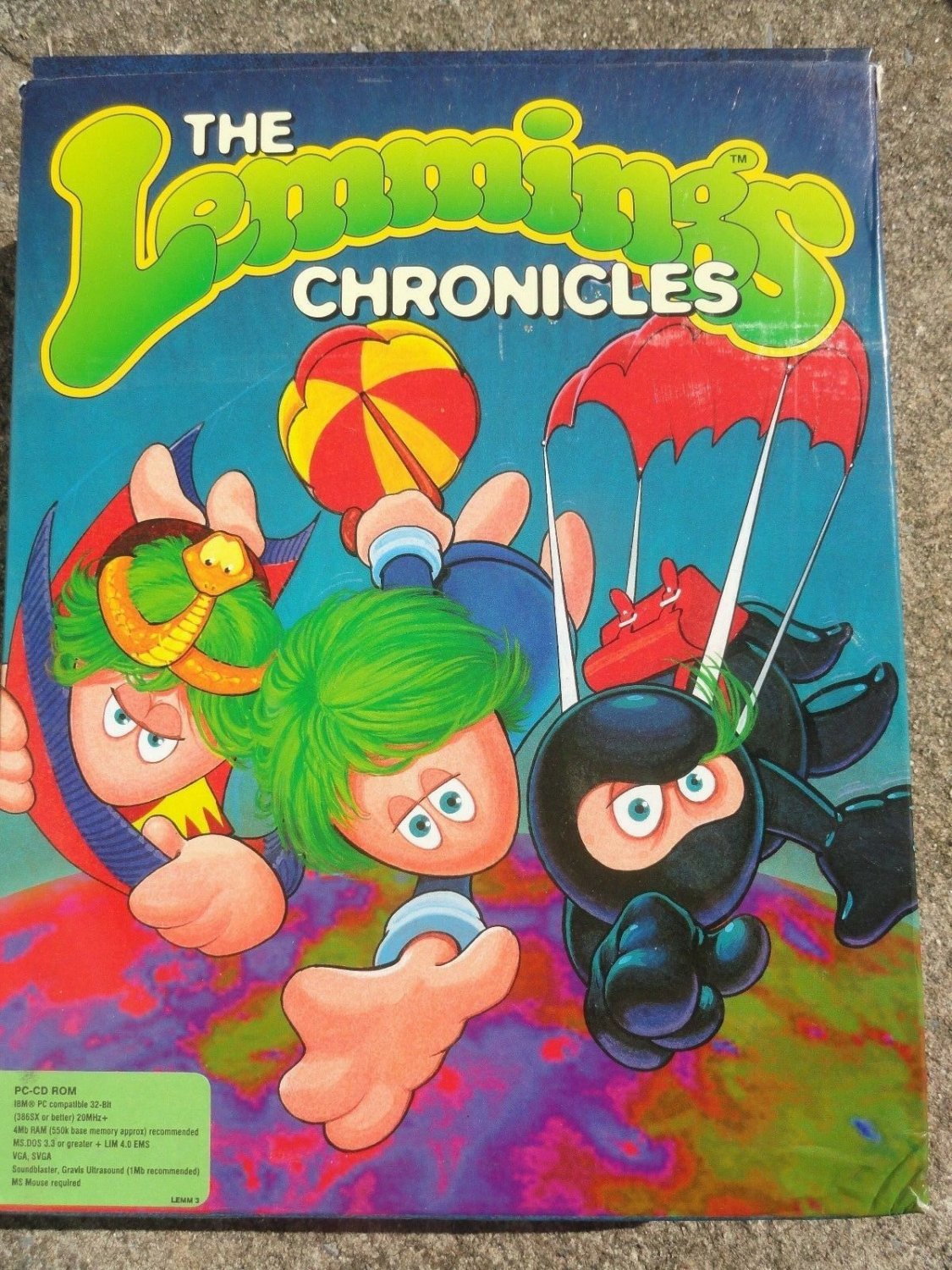 Lemmings Chronicles PC CD ROM