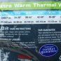 HANES CREW Long Sleeve TAGLESS ULTIMATE EXTRA WARM THERMAL WINTER L LARGE FLEECE
