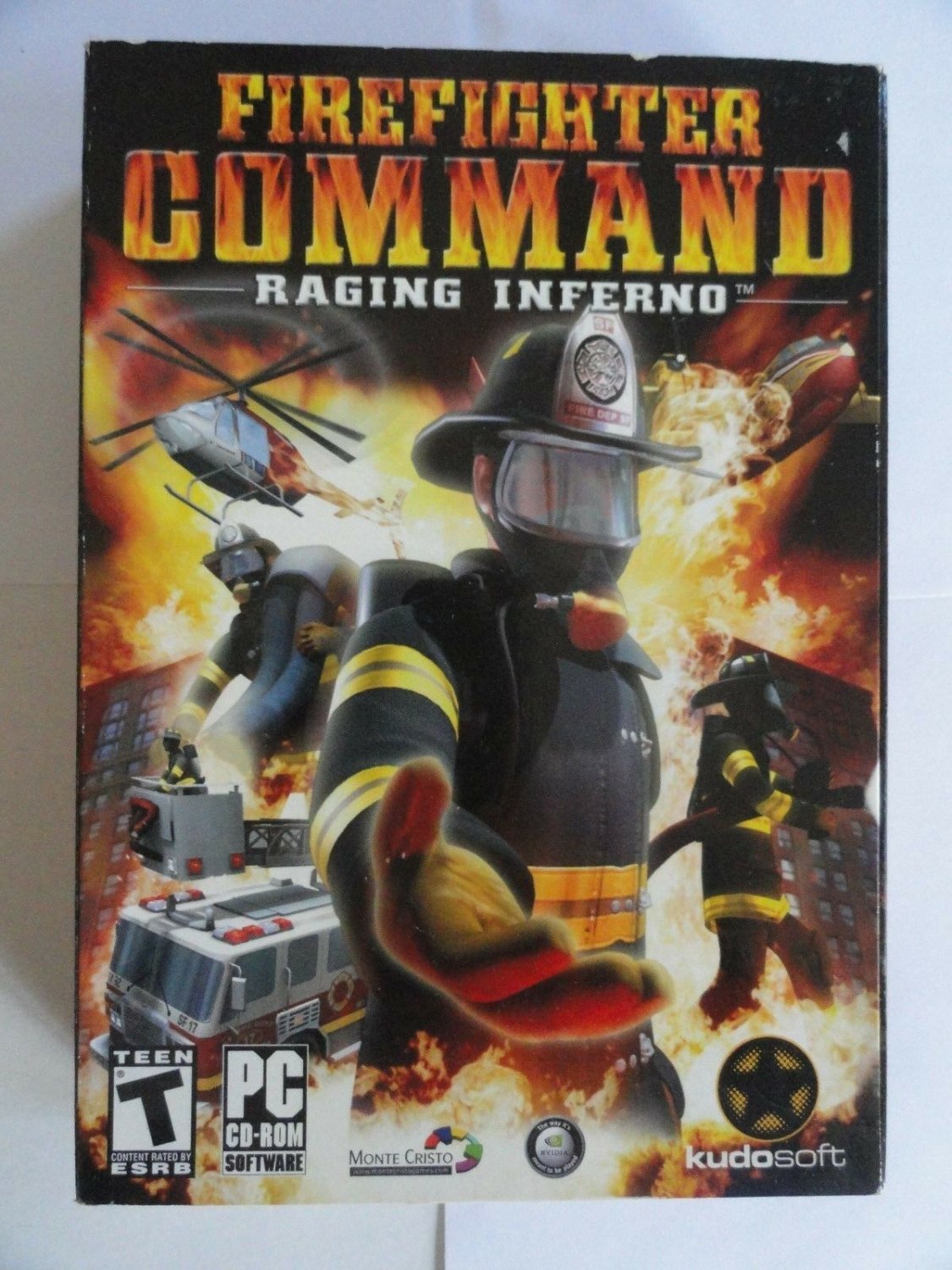 Firefighter Command: Raging Inferno (PC, 2005) NEW SEALED