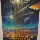 ALIEN LEGACY BIG BOX PC GAME MS-DOS 3.5" FLOPPY MS-DOS 1994 TAPE AROUND BOX