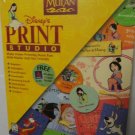 Disney's Mulan Print Studio (PC, 1999) Windows PC NEW SEALED BIG BOX
