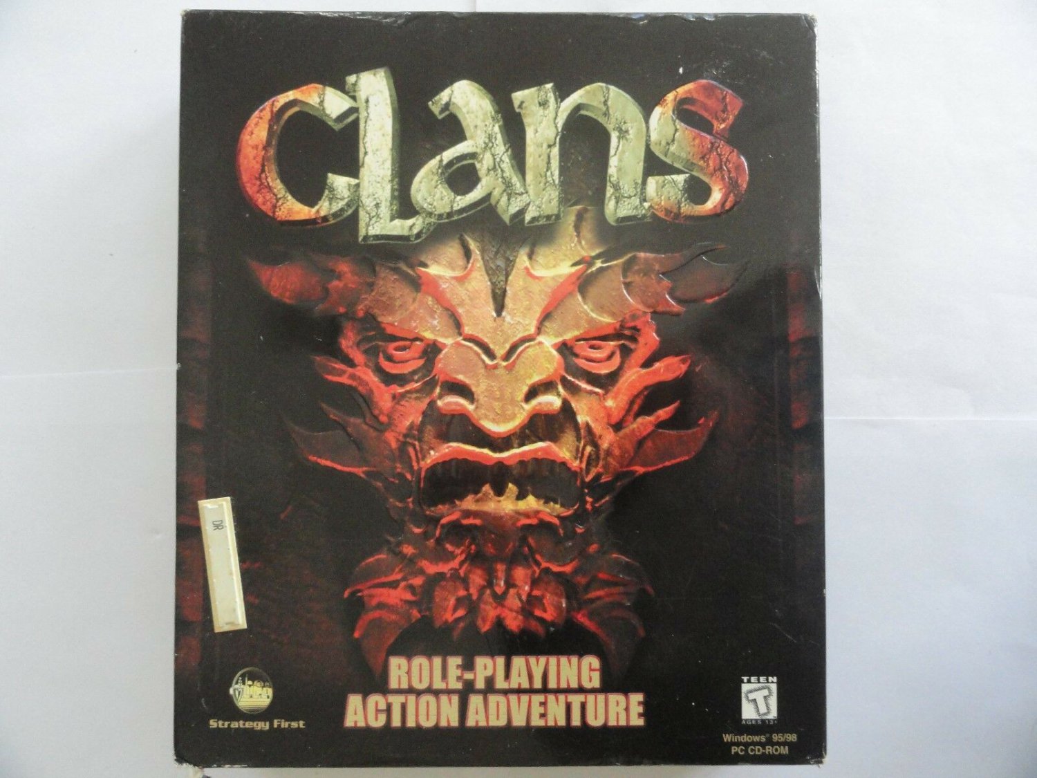 Clans (Strategy First PC game, 1999) NEW SEALED BIG BOX