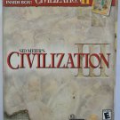 Civilization III + II (PC, 2001) NEW SEALED BIG BOX SHELFWEAR