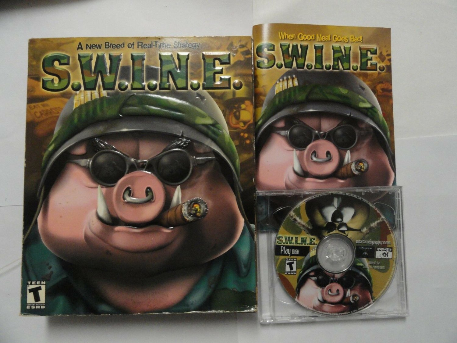 S.W.I.N.E. (PC, 2001) BIG BOX