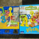 Lot Sesam street numbers letters macintosh CD-ROM game EA Kids