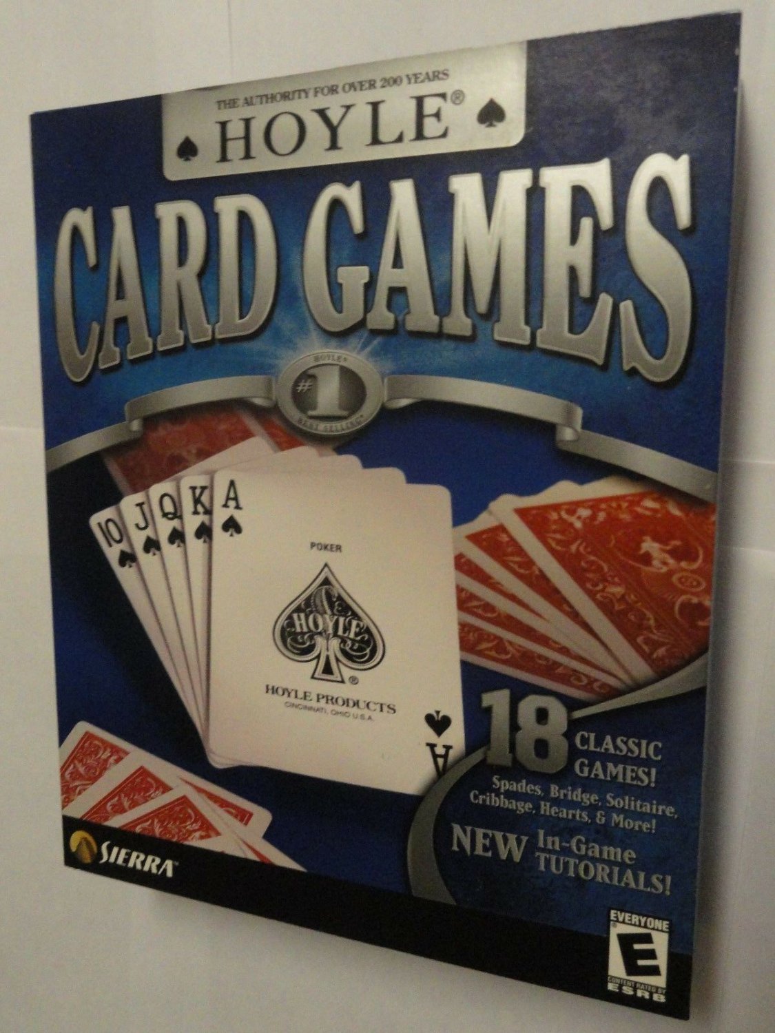 Hoyle Card Games 2004 PC GAME NEW SEALED BIG BOX