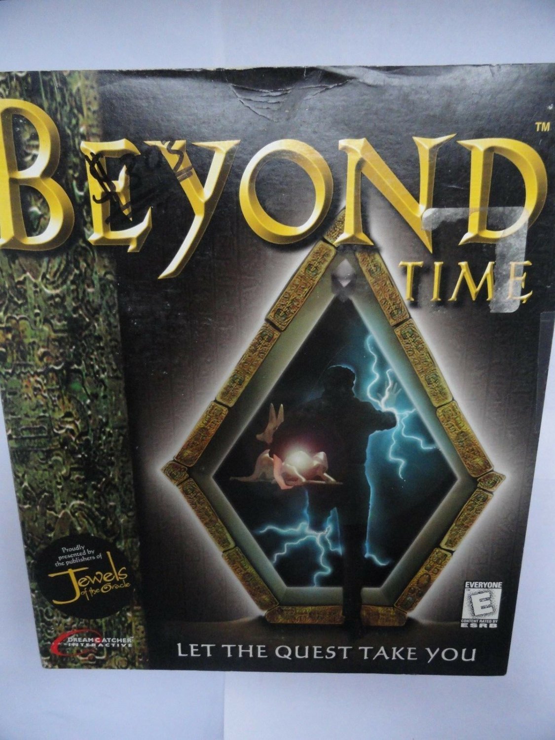 Beyond Time Jewel Case (PC, 2001)  NEW SEALED BIG BOX OLD PRICE MARKED ON FRONT