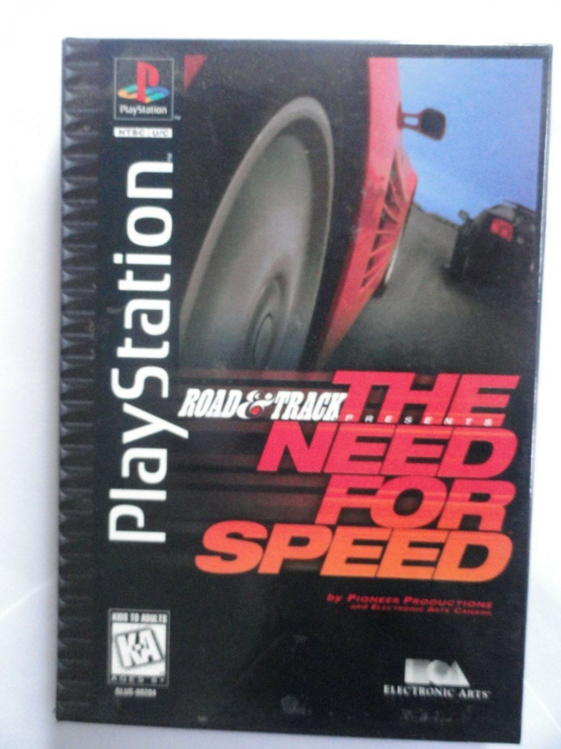 Need for Speed PlayStation 1 PS1 Long Box ps1 psx Tested