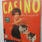 Casino Deluxe 2 (PC, 1996)  NEW SEALED BIG BOX