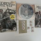 Medieval: Total War Windows PC game 2002 CD-Rom+Case+Manual+devlopment level map