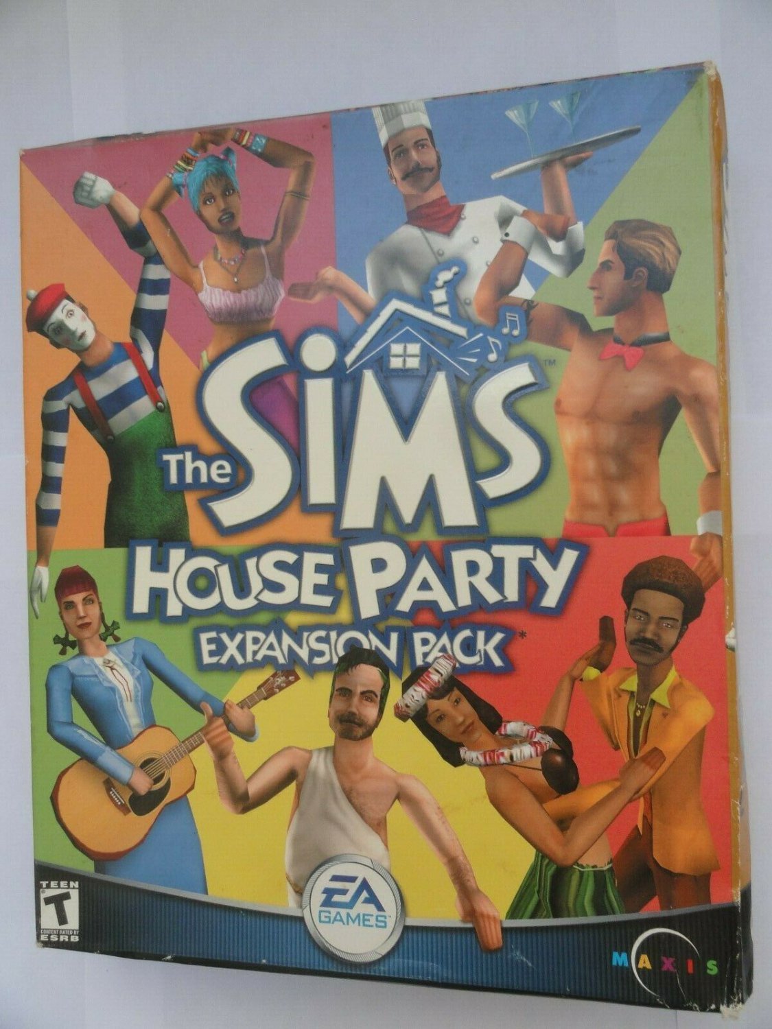 Sims: House Party Expansion Pack (PC, 2001) NEW SEALED BIG BOX