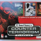 Tom Clancy's Counter-Terrorism Classics (PC, 2003) NEW SEALED BIG BOX