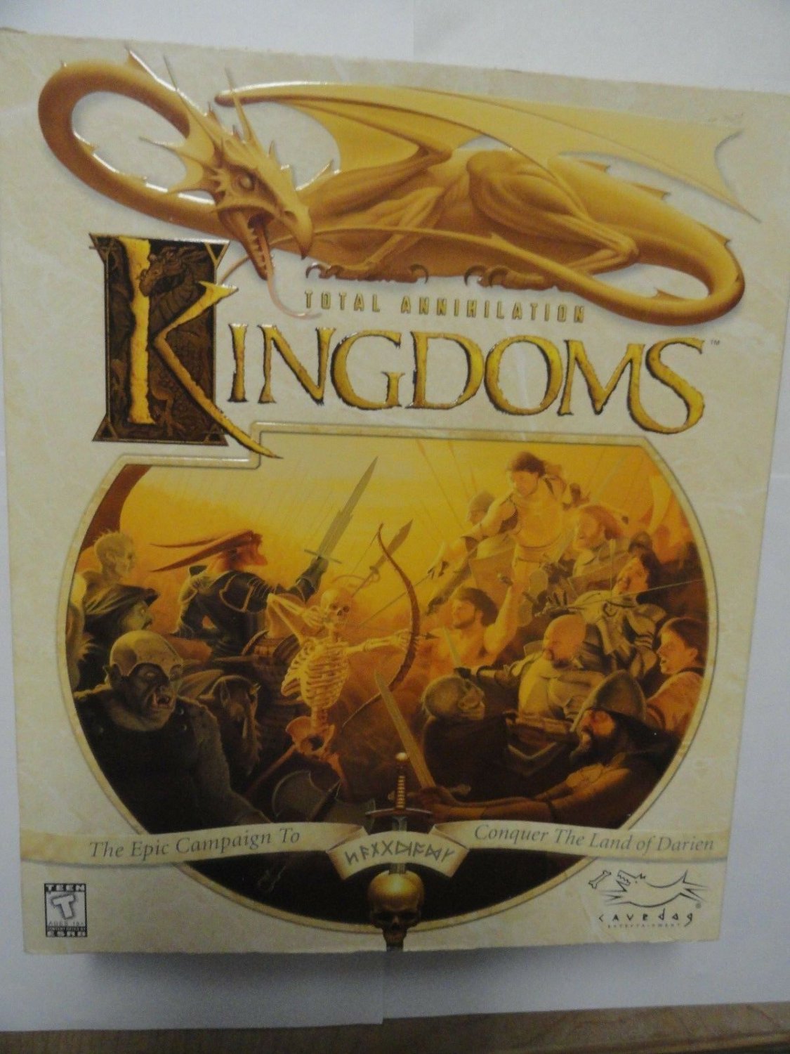 Total Annihilation: Kingdoms (PC, 1999) NEW SEALED BIG BOX