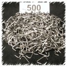 500 HOG RINGS 3/4" Seat Covers Upholstery Cages Fences Netting Attachment USA