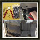 Hog Ring Pliers and Hog Rings 3/4" for Upholstery, Seat Covers
