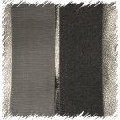 4" Inch Wide HOOK and LOOP Sew On Fastener One Yard (36") Black US SELLER