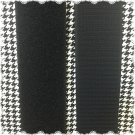 2" Inch HOOK and LOOP Sew On Fastener 3 Yards Black US SELLER