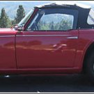 TRIUMPH SPITFIRE 4 & MK-II Convertible Top w/3 Plastic Windows fits 1963-66