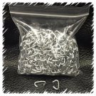 500 Hog Rings 1/2" Galvanized for Netting Sausage Casing Fences Tags Traps Pots