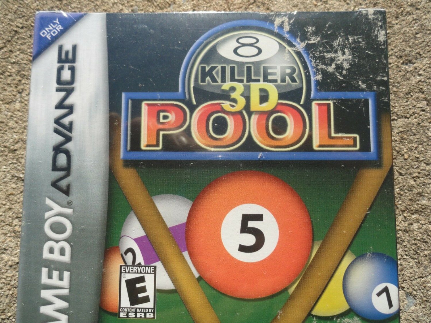 Killer 3D Pool (Nintendo Game Boy Advance, 2005) NEW SEALED