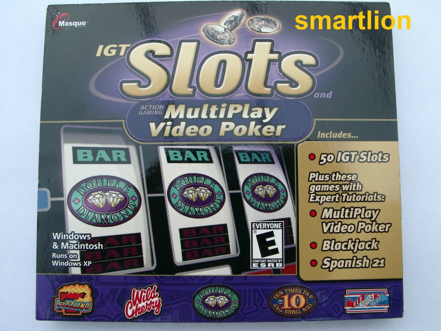 IGT Slots & Multiplay Video Poker PC GAME NEW SEALED
