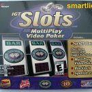 IGT Slots & Multiplay Video Poker PC GAME NEW SEALED