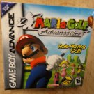 Mario Golf: Advance Tour (Nintendo Game Boy Advance, 2004) NEW SEALED
