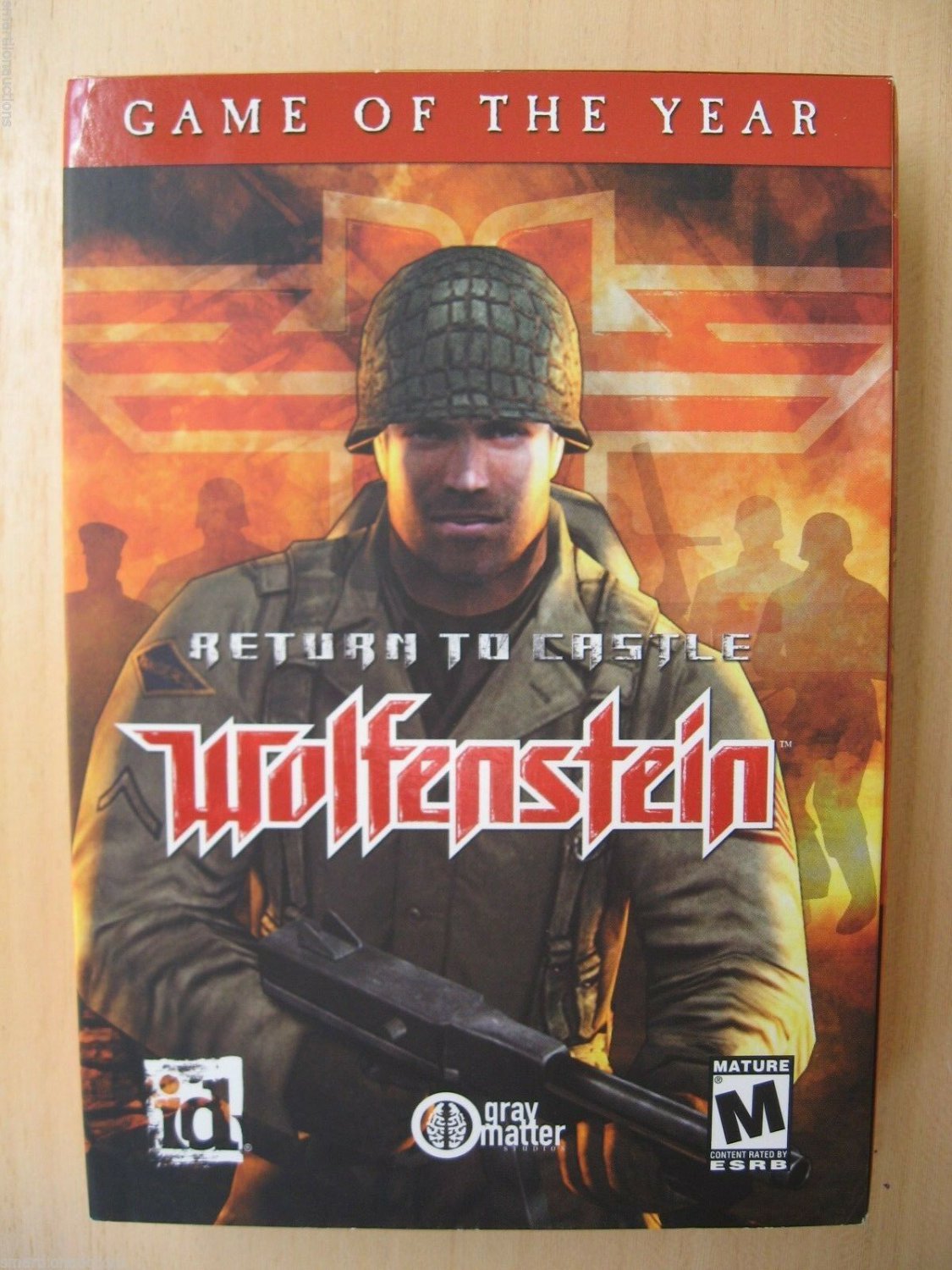 Return to Castle Wolfenstein GOTY PC GAME NEW SEALED