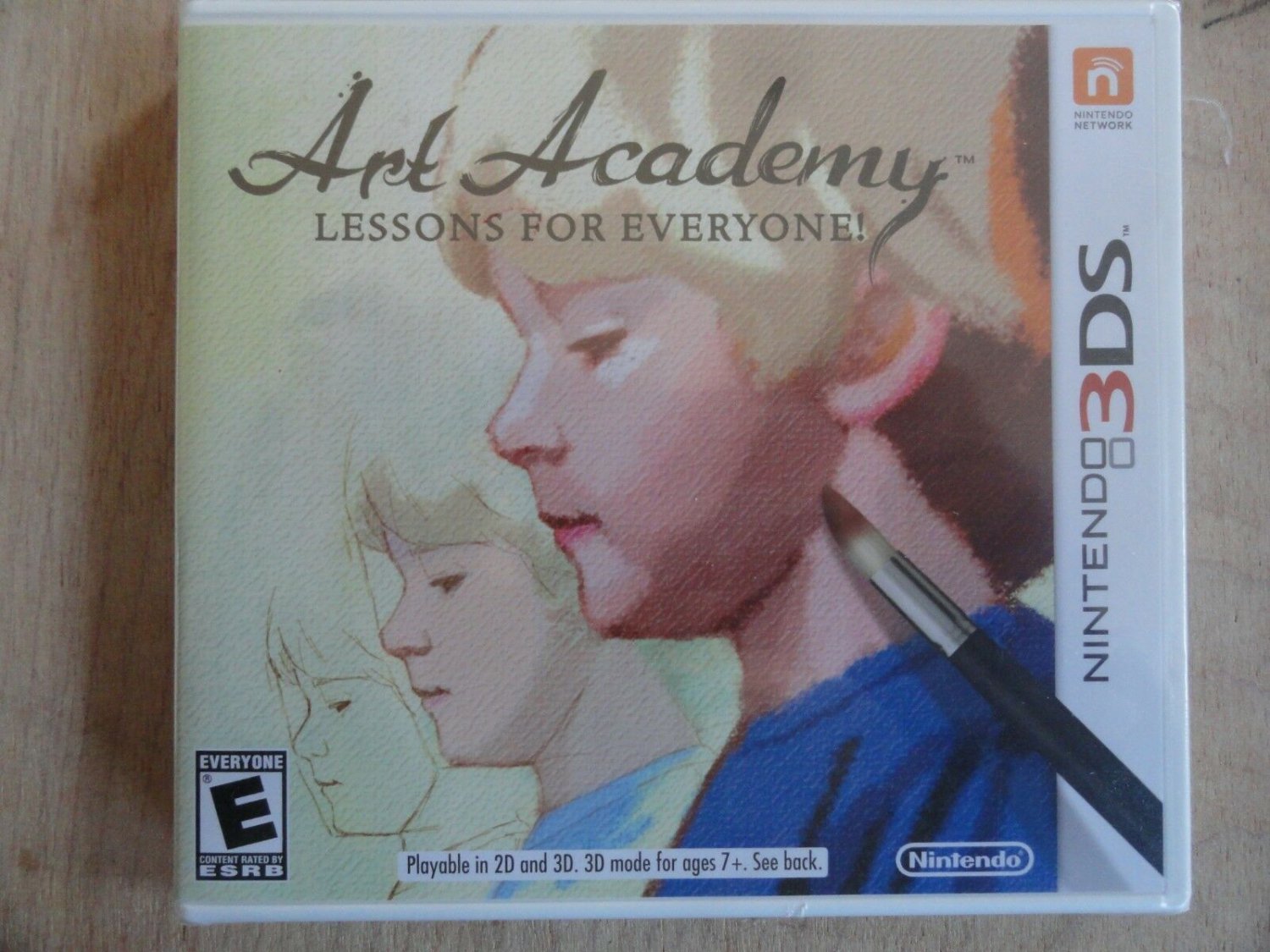 Art Academy: Lessons for Everyone  SEALED NEW Nintendo 3DS Original U.S. Black L