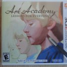 Art Academy: Lessons for Everyone  SEALED NEW Nintendo 3DS Original U.S. Black L