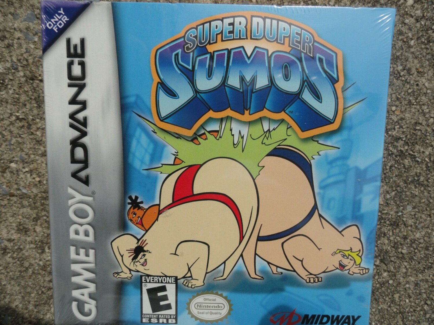 Super Duper Sumos (Nintendo Game Boy Advance, 2003) NEW SEALED