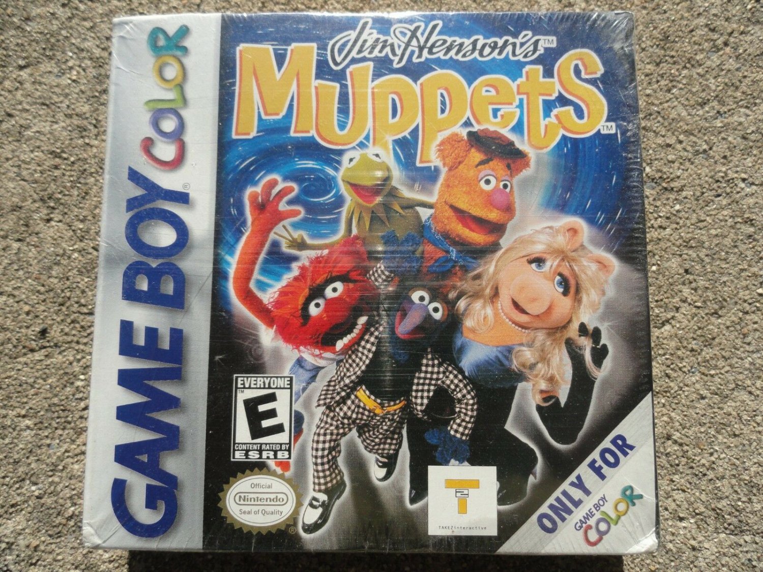 Jim Henson's Muppets (Nintendo Game Boy Color, 2000) NEW SEALED