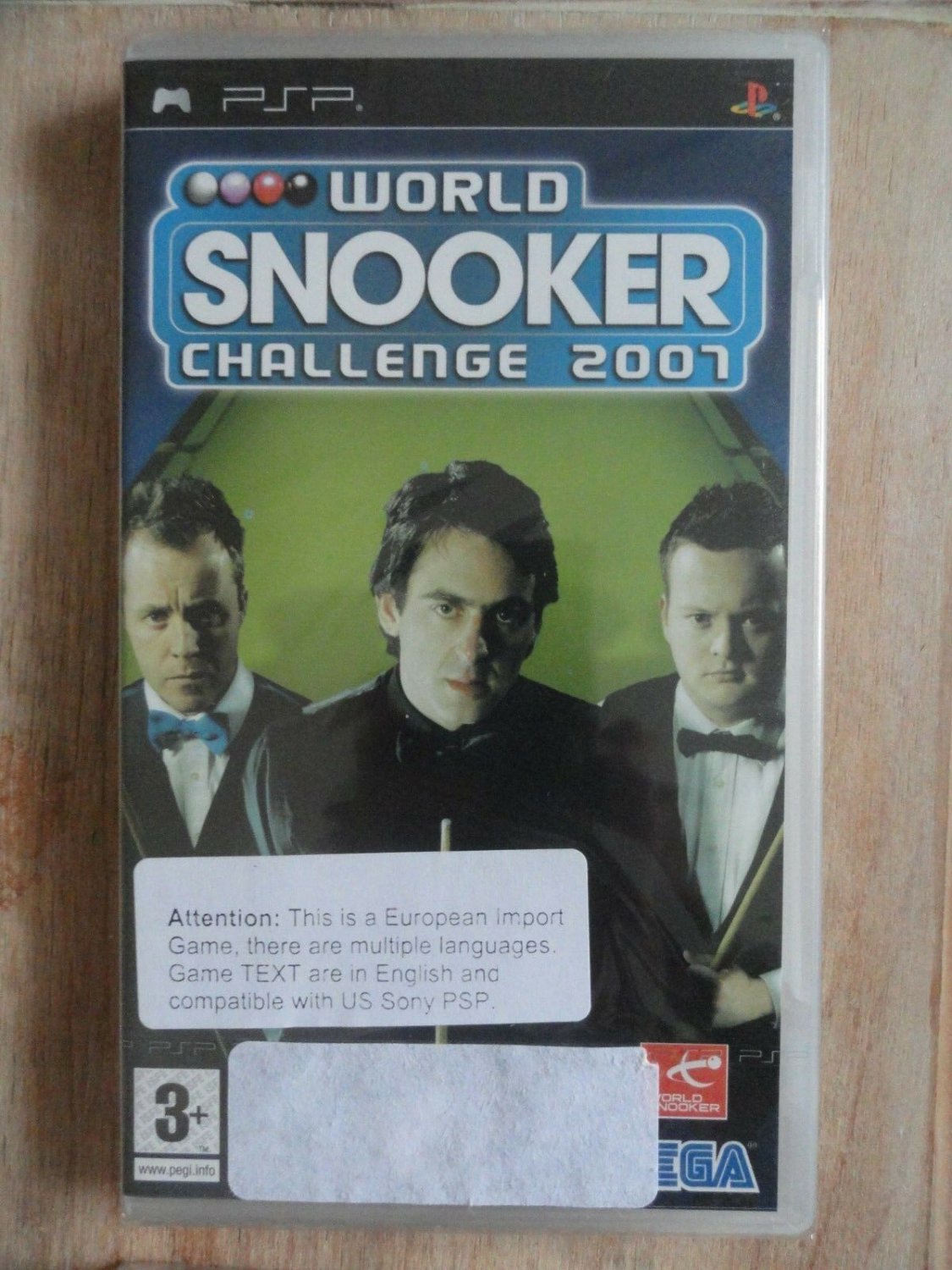 World Snooker Challenge 2007 SONY PSP NEW SEALED