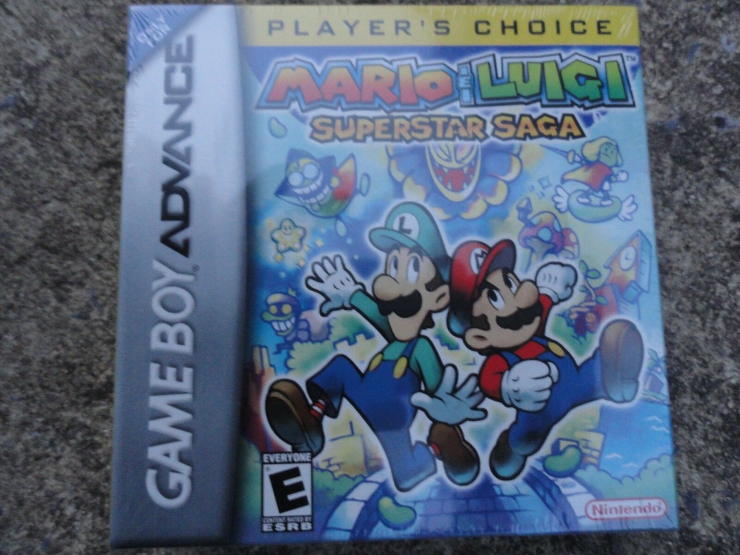 Mario & Luigi: Superstar Saga (Nintendo Game Boy Advance, 2003) NEW SEALED