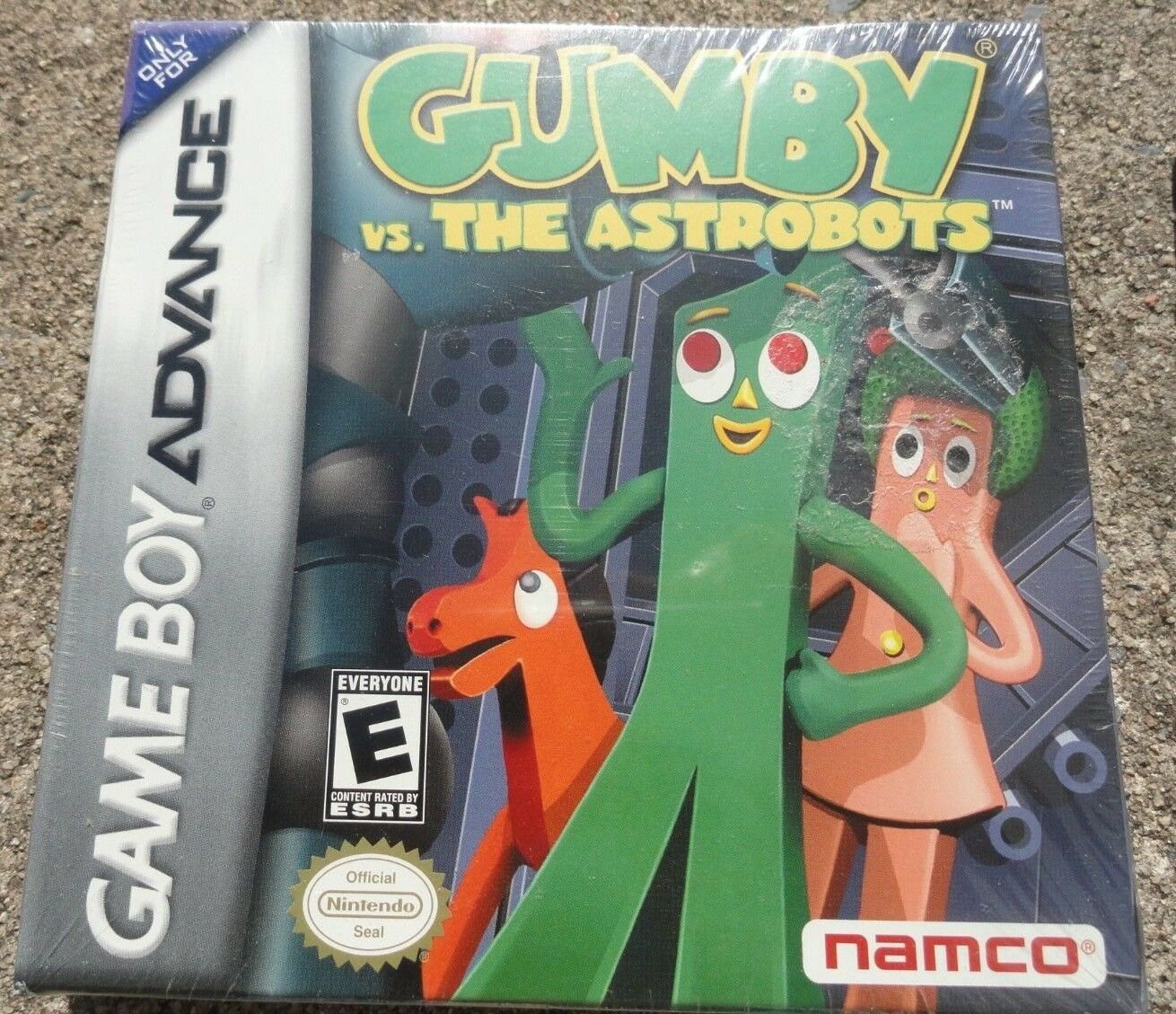 Gumby vs. the Astrobots (Nintendo Game Boy Advance, 2005) NEW SEALED