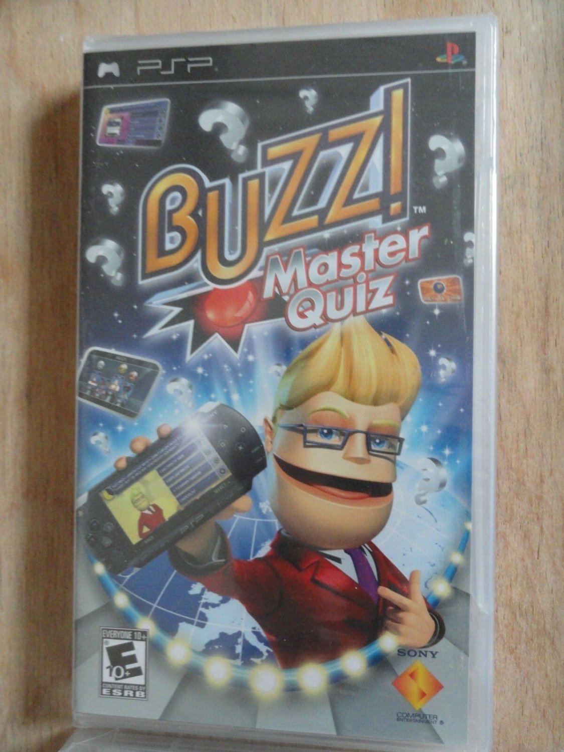 Buzz Master Quiz (Sony PSP, 2008) NEW SEALED