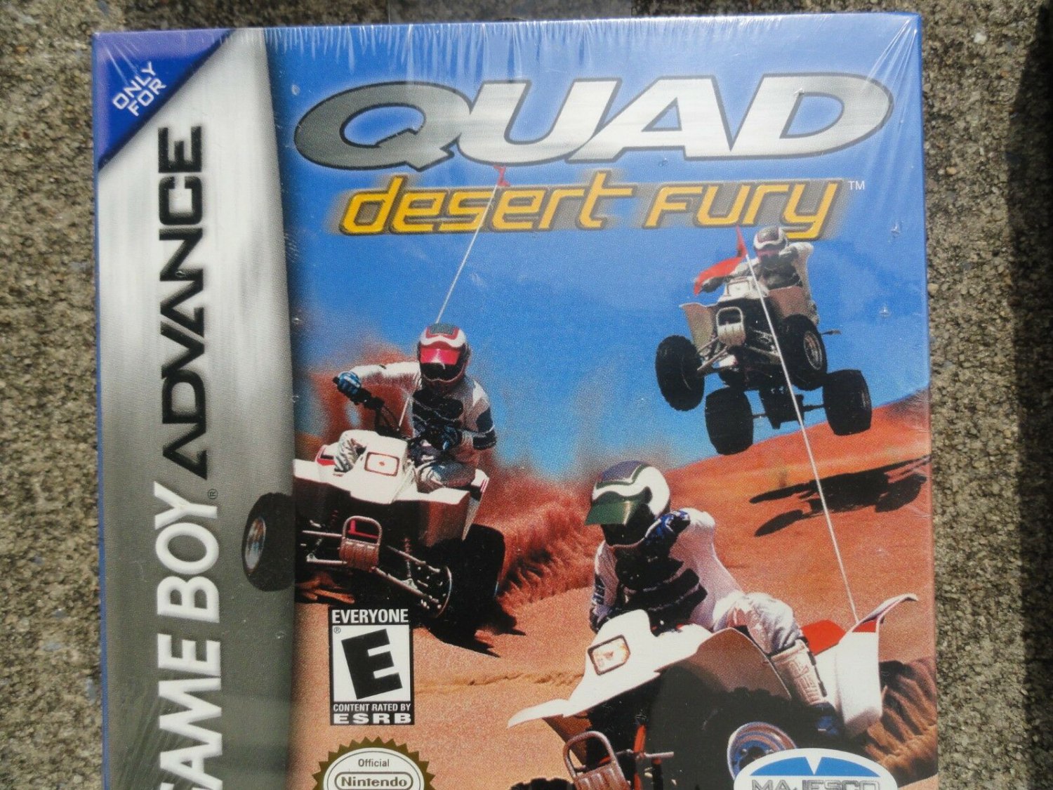 Quad Desert Fury (Nintendo Game Boy Advance, 2003) NEW SEALED
