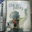 Lemony Snicket's A Series of Unfortunate Events Nintendo Game Boy Advance NEW