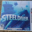 Steel Diver (Nintendo 3DS, 2011) NEW SEALED