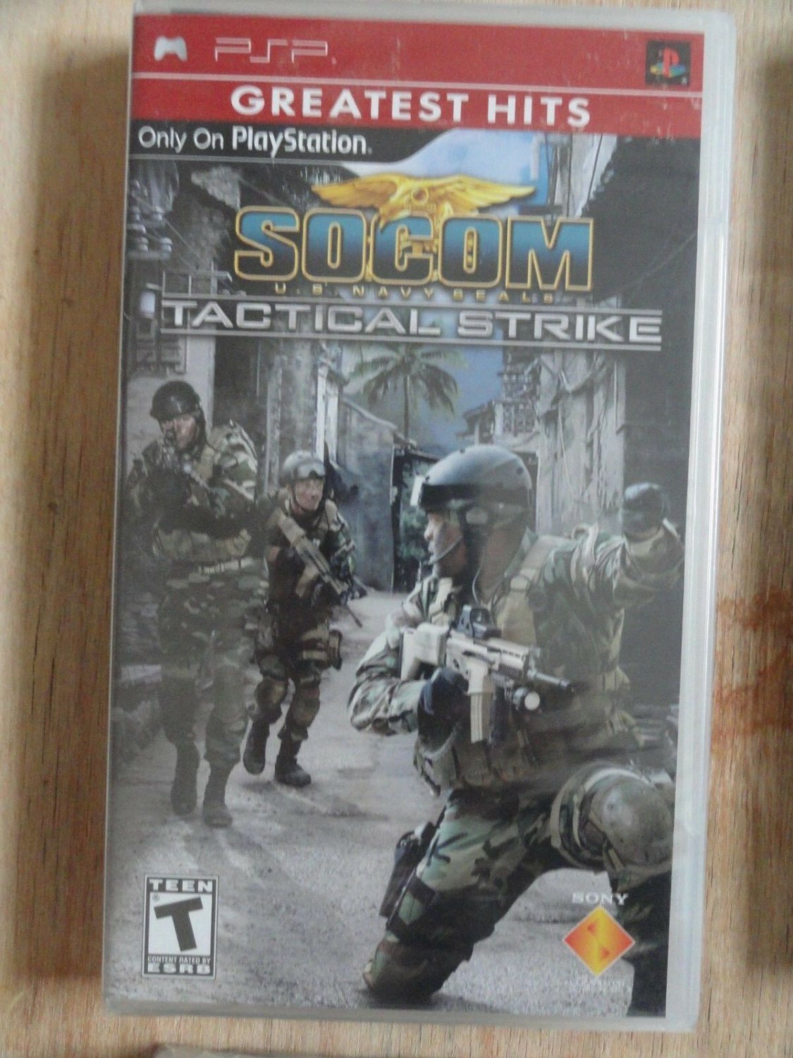 SOCOM: U.S. Navy SEALs -- Tactical Strike SONY PSP NEW SEALED