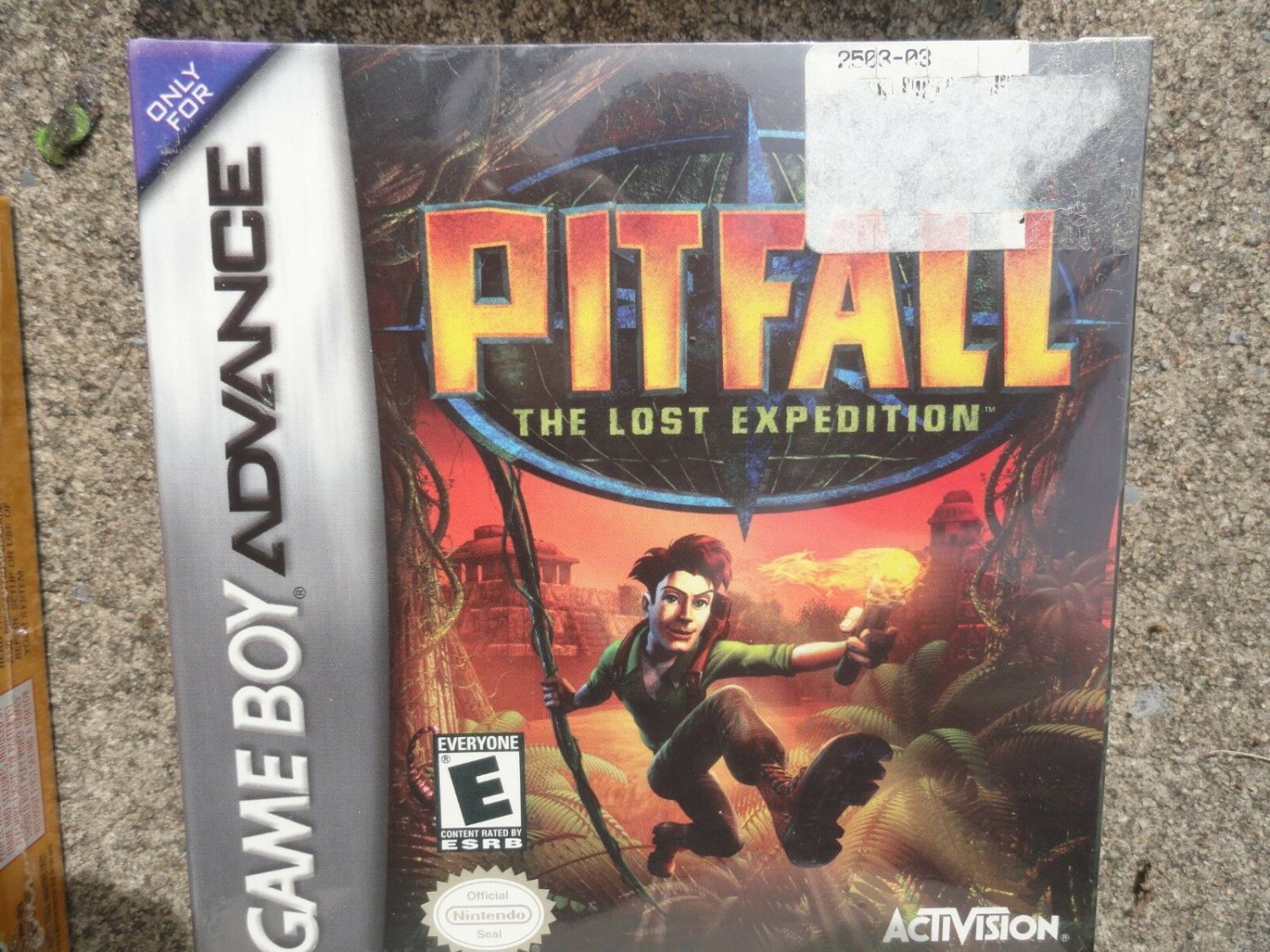 Pitfall: The Lost Expedition (Nintendo Game Boy Advance, 2004) NEW SEALED