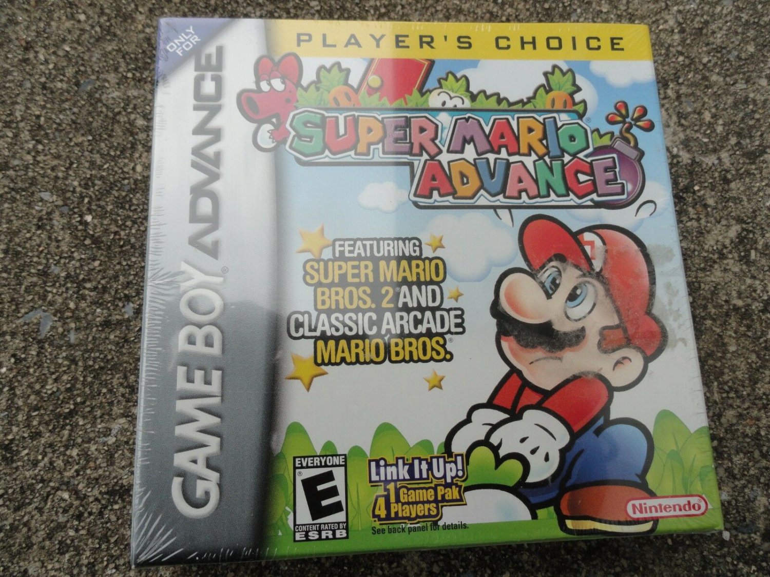 Super Mario Advance (Nintendo Game Boy Advance, 2001) NEW SEALED
