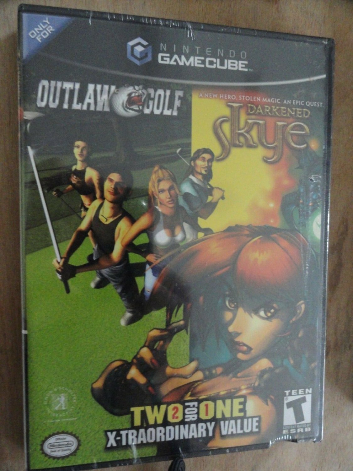 Outlaw Golf/Darkened Skye Two-for-One (Nintendo GameCube, 2004)  NEW SEALED