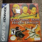 Crouching Tiger, Hidden Dragon (Nintendo Game Boy Advance, 2003 NEW SEALED