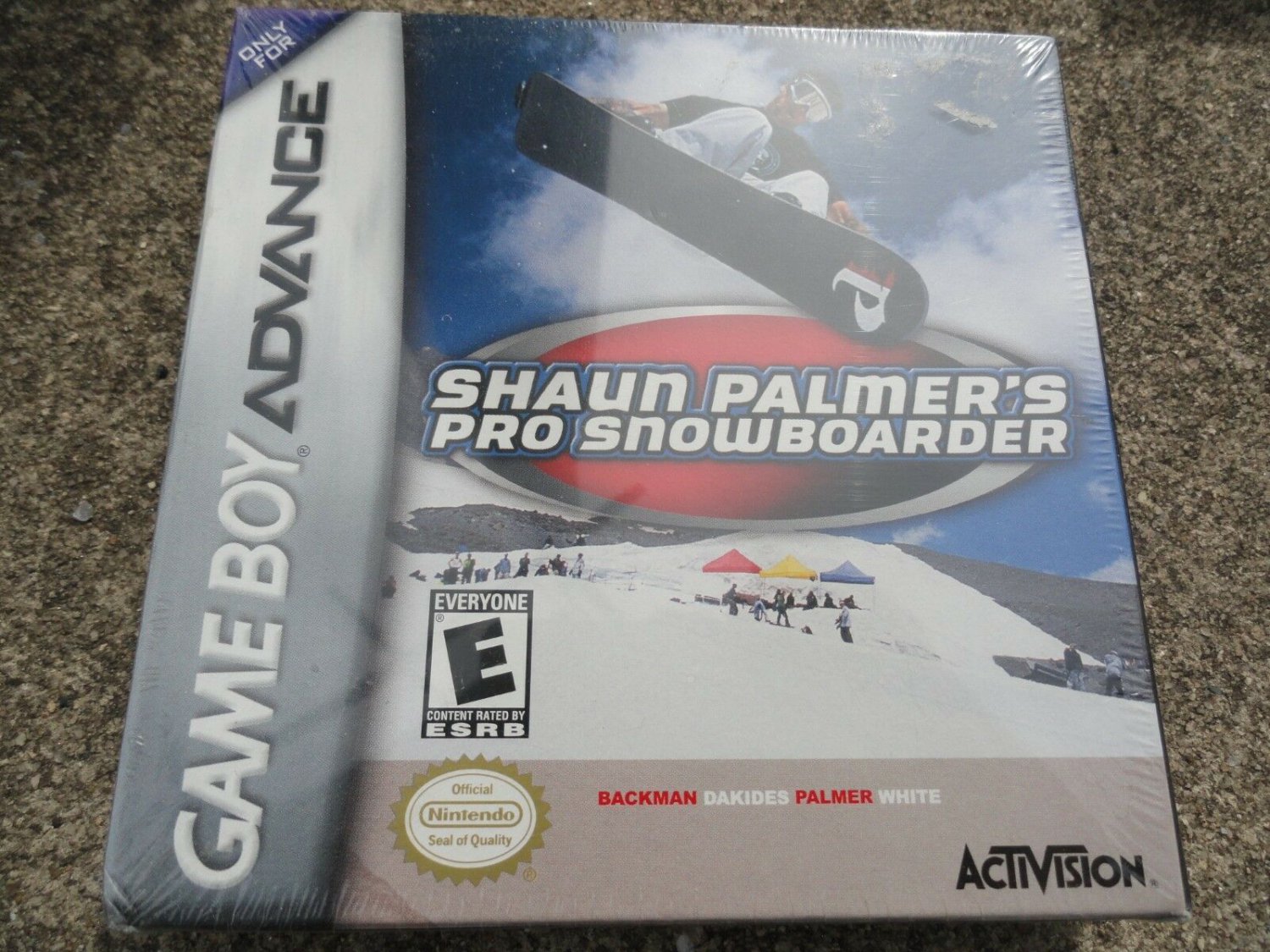 Shaun Palmer's Pro Snowboarder (Nintendo Game Boy Advance, 2001) NEW SEALED