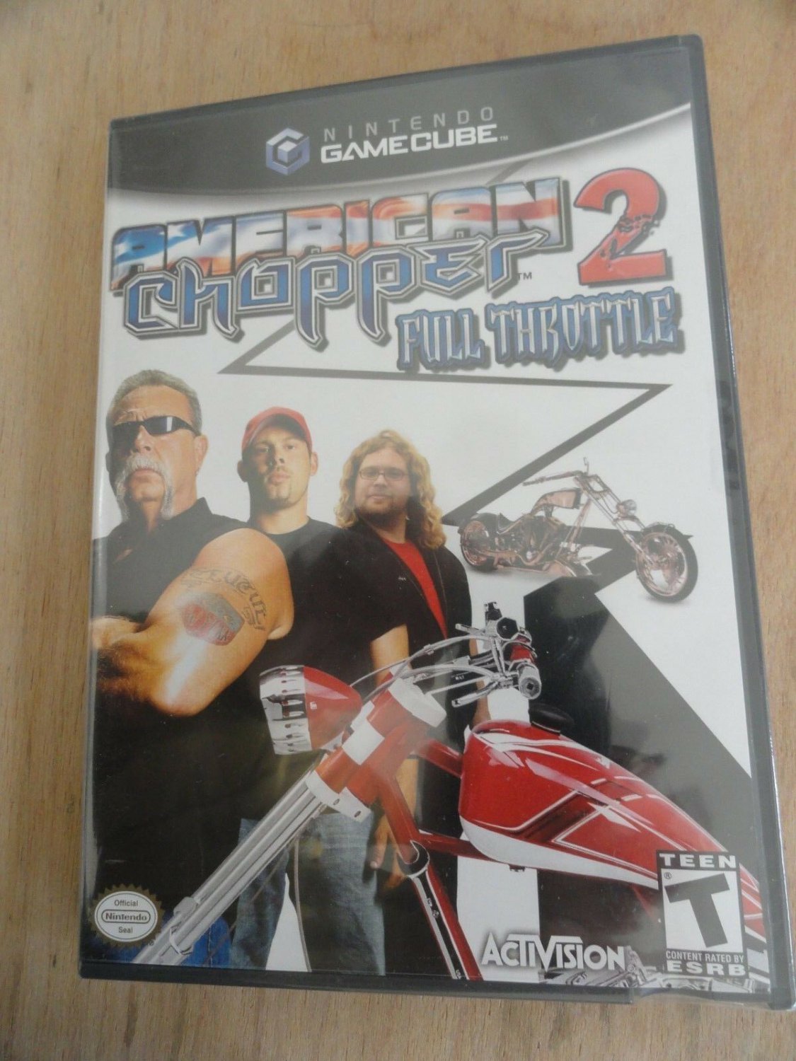 American Chopper 2: Full Throttle (Nintendo GameCube, 2005) NEW SEALED