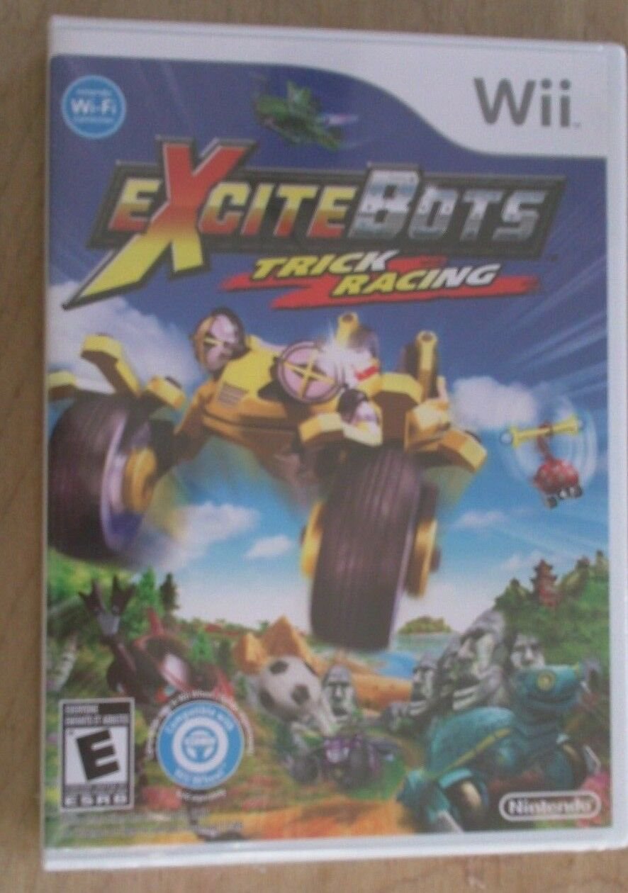 Excitebots: Trick Racing (Nintendo Wii, 2009) NEW SEALED