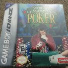 World Championship Poker (Nintendo Game Boy Advance, 2004) NEW SEALED
